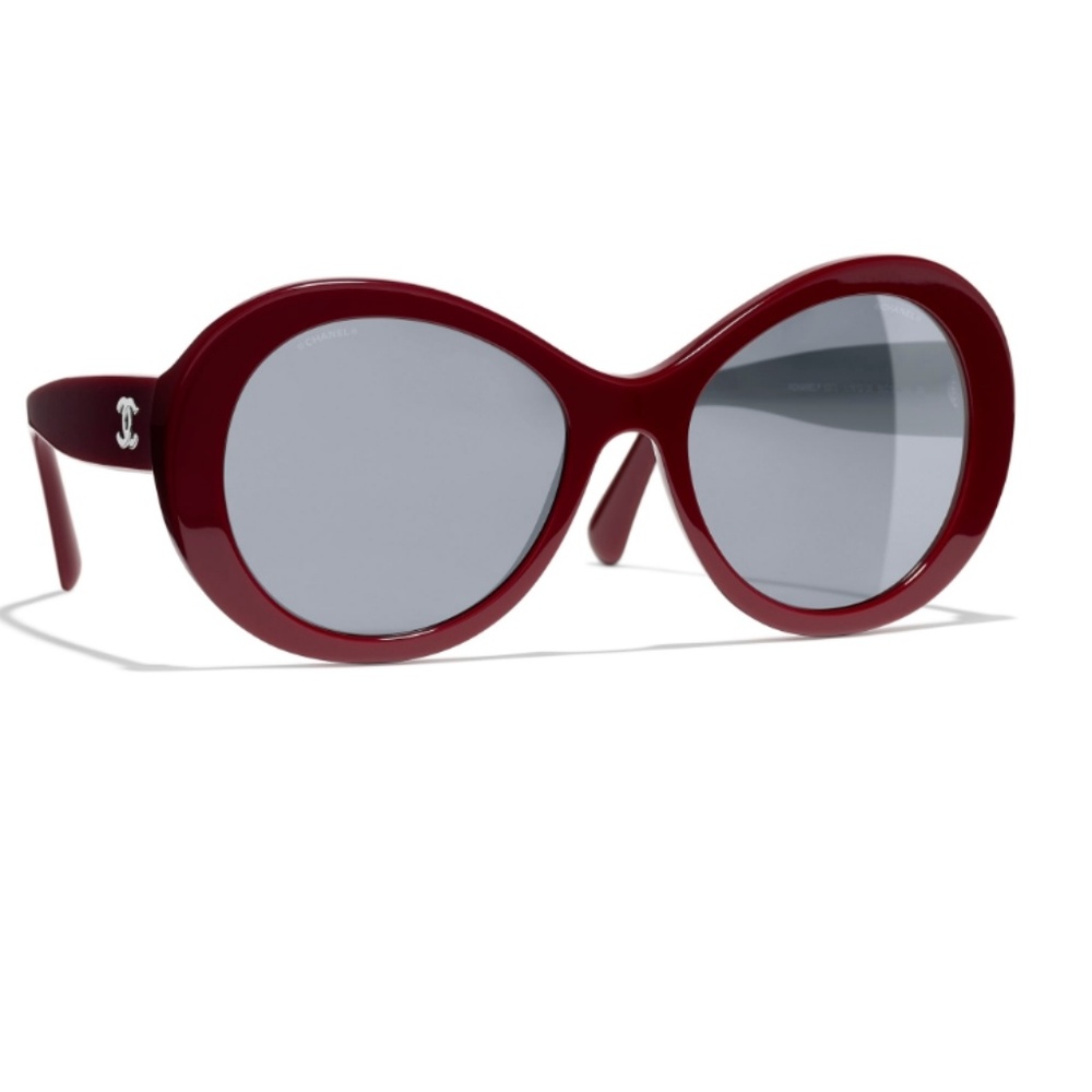 CHANEL Oval Sunglasses